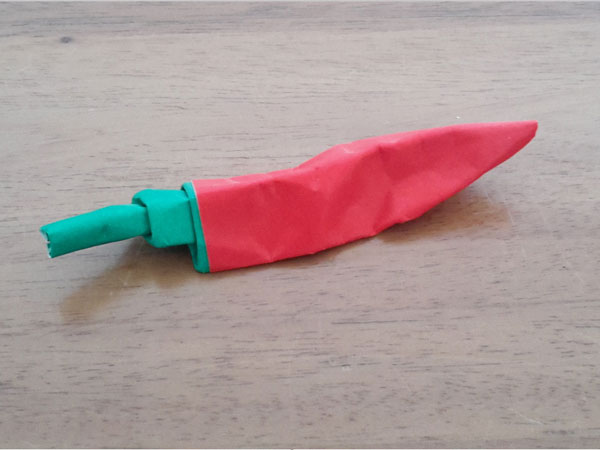 Origami Chilli